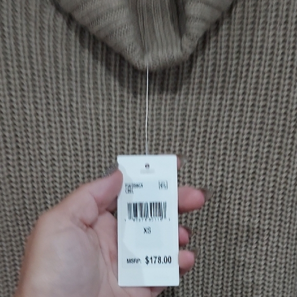 Splendid Beige Ribbed Sweater - Picture 4 of 5